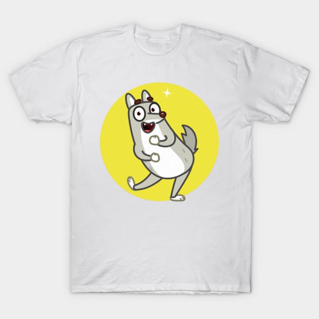 Alpha Wolf dances professionally T-Shirt by ManimeXP